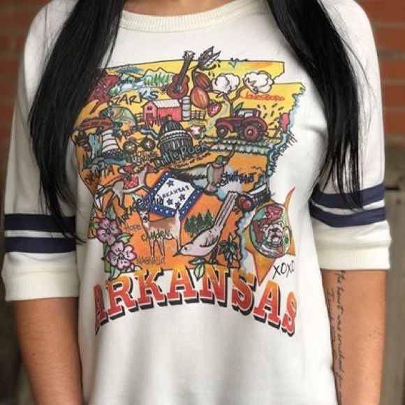 [ Brand new ] Arkansas Fifty-Yard Sweatshirt - Picture 1 of 3